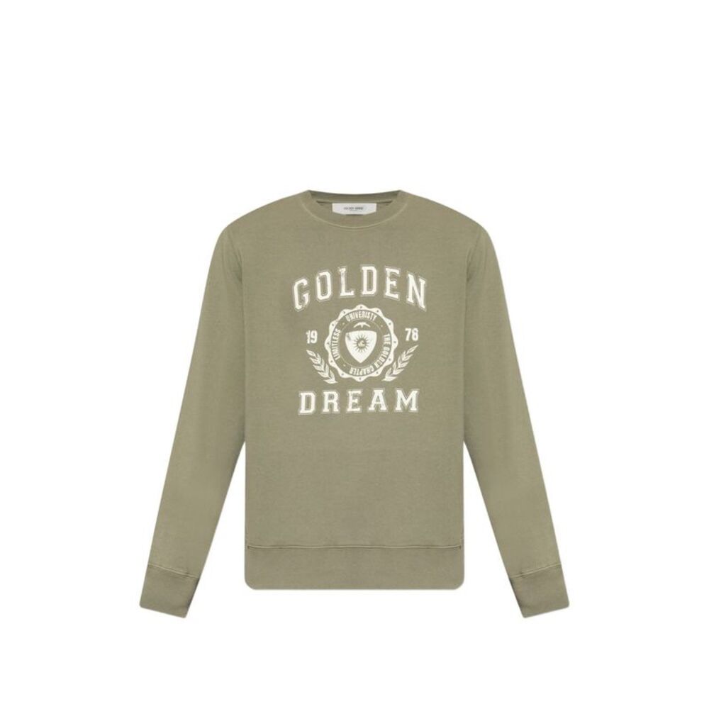 Golden Goose Men Logo Cotton Sweatshirt